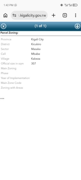 Plot for sale kigali masaka