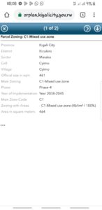 Plot for sale Kigali kicukiro masaka