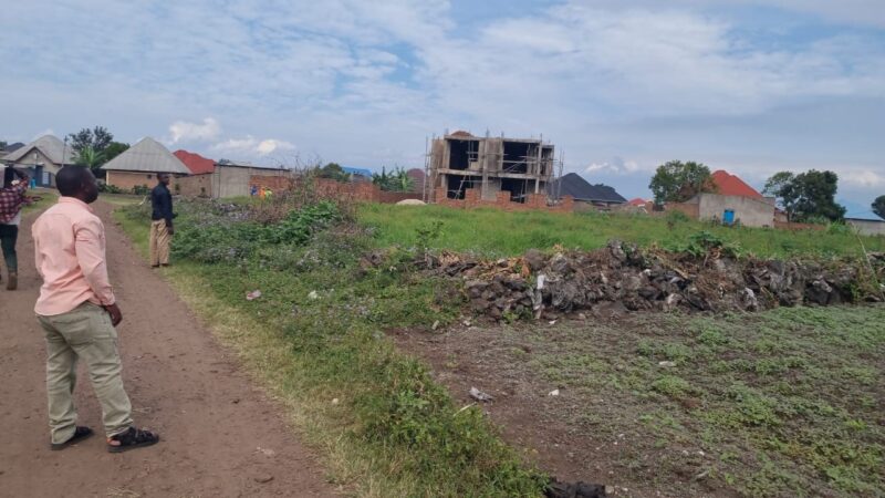 plot for sale located gisenyi rubavu near DRC CONGO border