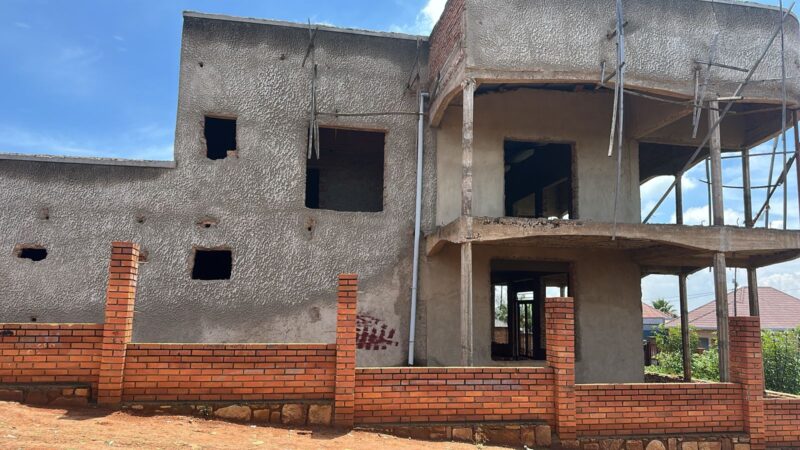 Under construction house for sale
